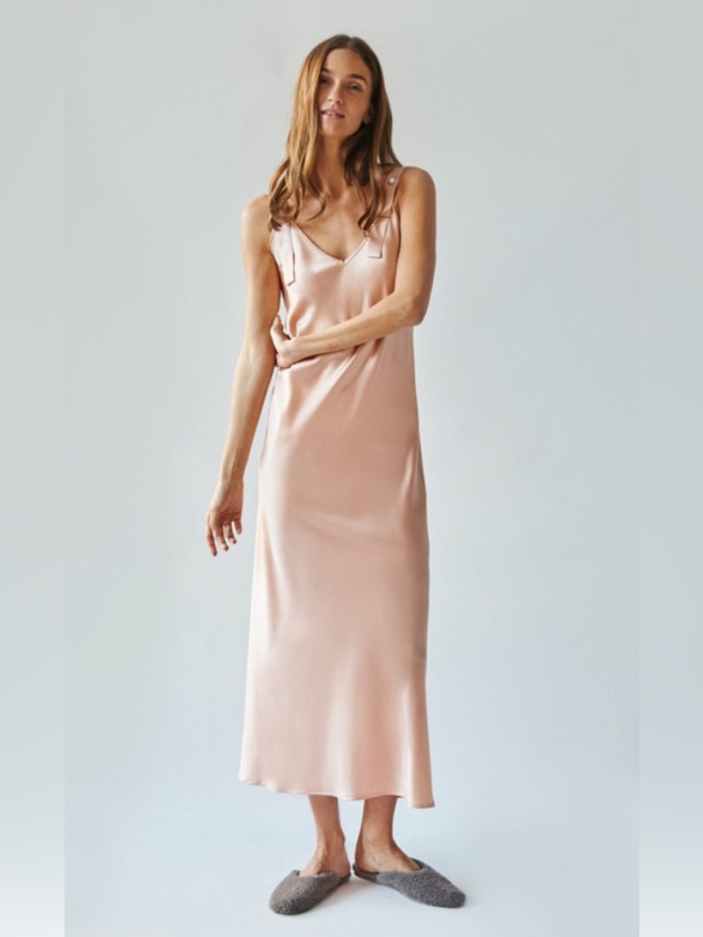 Sleeper silk slip dress